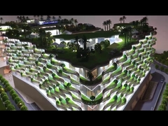 Residential building scale model  , 3d maquette model for UK developer