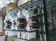 Small Size Architectural Scale Models , LED Light Commercial Building 3D Model